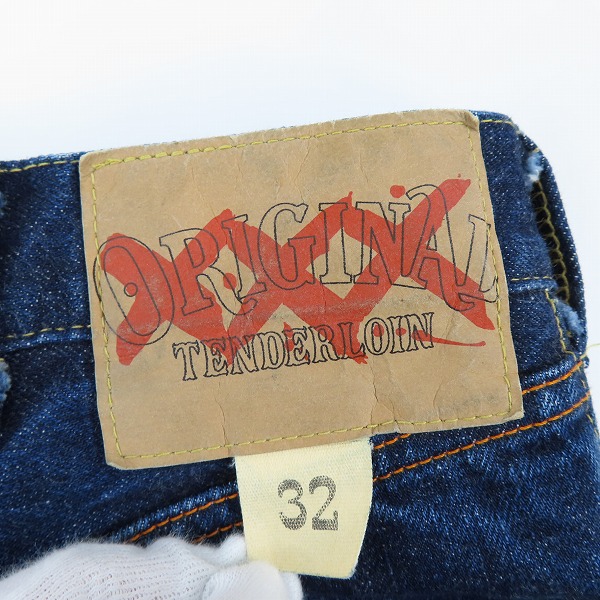 実際に弊社で買取させて頂いたTNDERLOIN/テンダーロイン XXX DENIM PANTS デニムパンツ 32の画像 4枚目