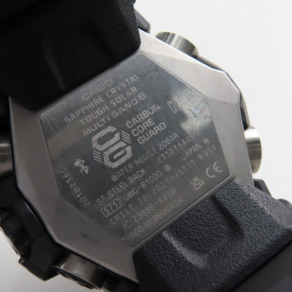 実際に弊社で買取させて頂いたG-SHOCK/Gショック MUDMASTER/マッドマスター 腕時計 GWG-B1000-1AJFの画像 3枚目
