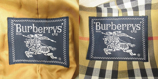 実際に弊社で買取させて頂いたBurberry's/バーバリーズ ライナー付き トレンチコート BBB82/96-180-7の画像 9枚目