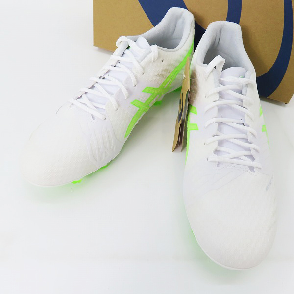 実際に弊社で買取させて頂いた【未使用】ASICS/アシックス DS LIGHT ACROS PRO 2/アクロスプロ サッカースパイク 1101A045-104/25