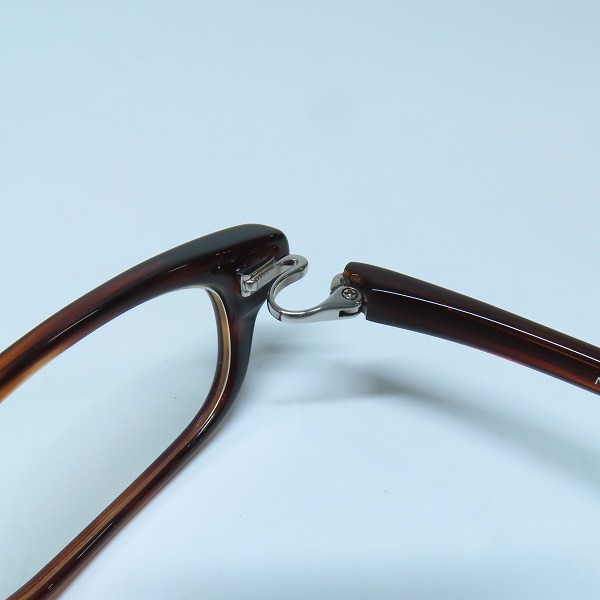 実際に弊社で買取させて頂いた999.9/フォーナインズ ALL STANDARD 度入り眼鏡/メガネフレーム NP-14の画像 4枚目