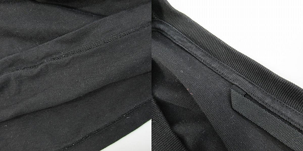 実際に弊社で買取させて頂いた【JPタグ】MONCLER GENIUS/モンクレールジーニアス モロッコロゴ 長袖Tシャツ/ロンT ブラック H10928D00001/XLの画像 8枚目