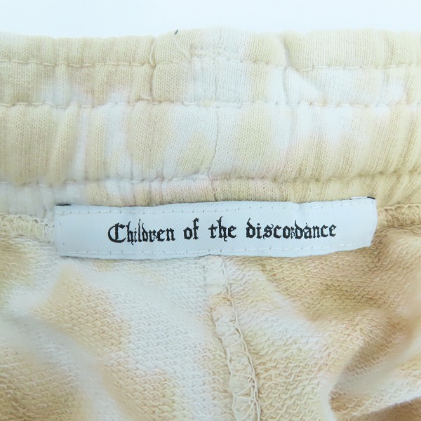 実際に弊社で買取させて頂いたChildren of the discordance/チルドレンオブザディスコーダンス タイダイ スウェットハーフパンツの画像 3枚目