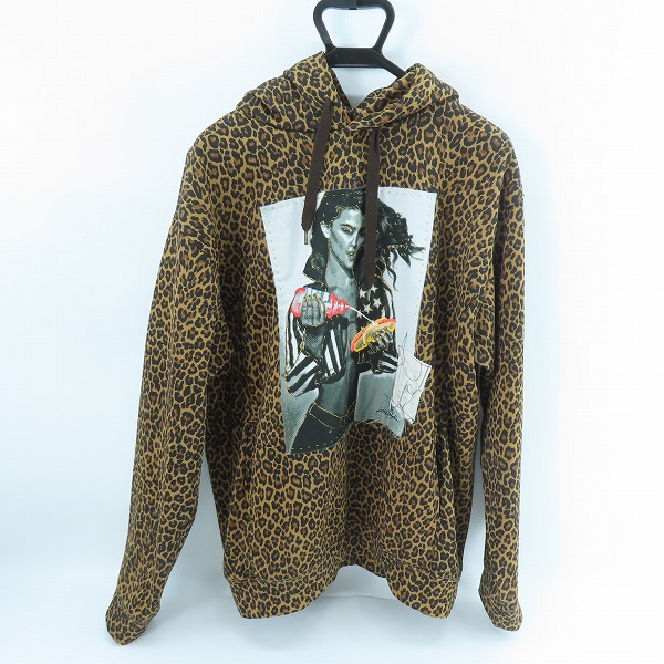 実際に弊社で買取させて頂いたroarguns×ONEMADE/ロアーガンズ×ワンメイド レオパード プルオーバー ロングパーカー/4