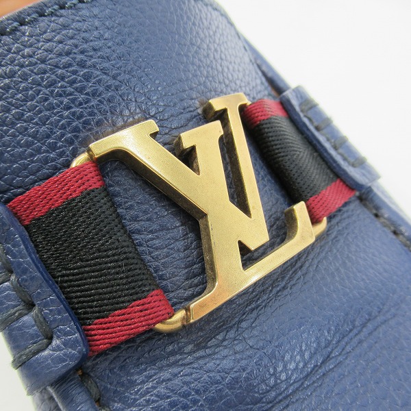 実際に弊社で買取させて頂いたLOUIS VUITTON /ルイヴィトン モンテカルロ・ラインローファー ドライビングシューズ FA0127/9の画像 6枚目