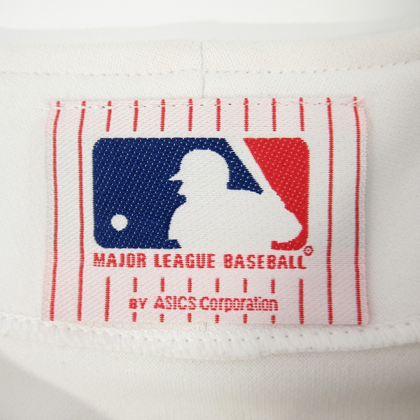 実際に弊社で買取させて頂いたasics/アシックス Rawlings/ローリングス ロサンゼルス ドジャース #17 石井 一久 選手 レプリカユニフォーム Lの画像 2枚目