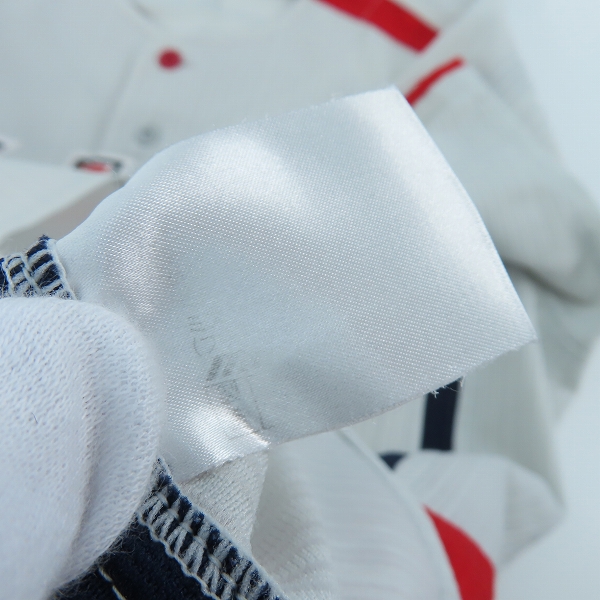 実際に弊社で買取させて頂いたMIZUNO pro×BEAMS/ミズノプロ×ビームス NPBマーク 東京ヤクルトスワローズ # 68 森岡 ユニフォームの画像 3枚目