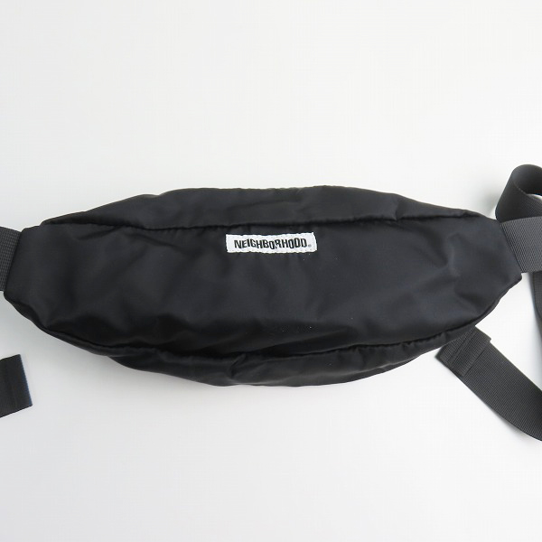 実際に弊社で買取させて頂いたNEIGHBORHOOD/ネイバーフッド 19SS WB/N-WAIST BAG ロゴ ウエストバッグ 191MYNH-CG02の画像 1枚目