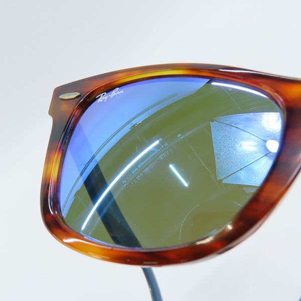 実際に弊社で買取させて頂いたRay-Ban/レイバン WAYFARER/ウェイファーラー サングラス RB2140-F 1176/17の画像 7枚目