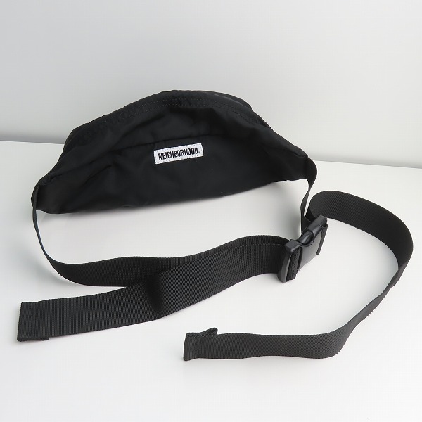 実際に弊社で買取させて頂いたNEIGHBORHOOD/ネイバーフッド 19SS WB/N-WAIST BAG ロゴ ウエストバッグ 191MYNH-CG02の画像 2枚目