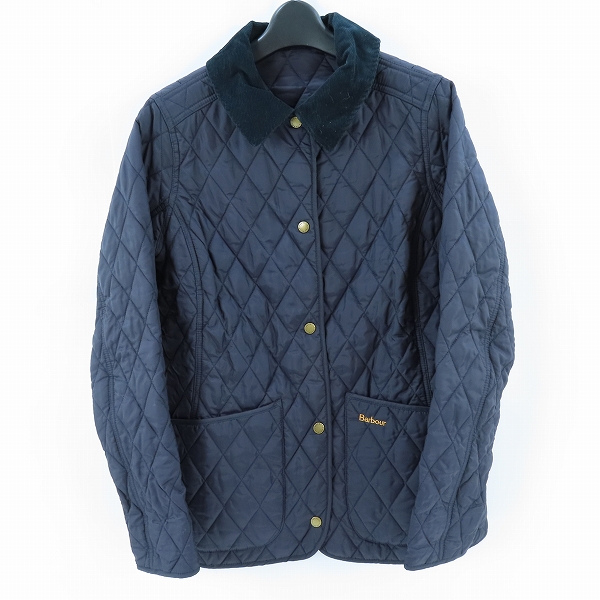 実際に弊社で買取させて頂いたBarbour/バブアー キルティング ナイロンジャケット/UK10