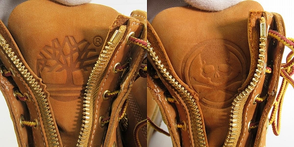 実際に弊社で買取させて頂いたmastermind×Timberland/マスターマインド×ティンバーランド 限定 コラボ ブーツ 6735R/7の画像 6枚目