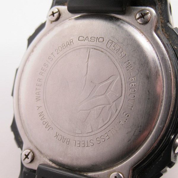 実際に弊社で買取させて頂いたG-SHOCK/Gショック エヴァンゲリオン新劇場版 「破」初号機カラー DW-5600VT【動作未確認】の画像 3枚目