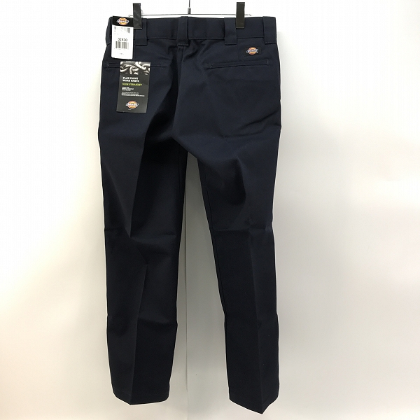 実際に弊社で買取させて頂いた【未使用】Dickies/ディッキーズ ワークパンツ/チノパン ダークネイビー WP873DN 32×30の画像 1枚目