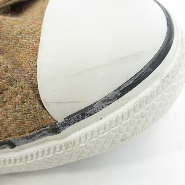 実際に弊社で買取させて頂いたCONVERSE/コンバース OX ALL STAR/オールスター OX キャメル  ウール 生地 1CL322/29の画像 6枚目