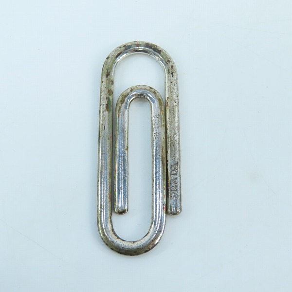 実際に弊社で買取させて頂いたPRADA/プラダ シルバー925 ロゴ入りマネークリップの画像 1枚目