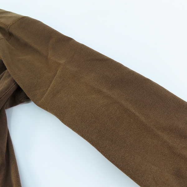 実際に弊社で買取させて頂いたA BATHING APE/アベイシングエイプ ロゴプリント スウェット ブラウン/Lの画像 6枚目