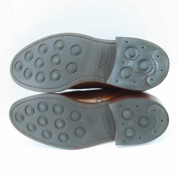 実際に弊社で買取させて頂いたCROCKETT&JONES/クロケット&ジョーンズ NEWBURY/ニューベリー サイドゴアブーツ ラスト335/5Eの画像 2枚目