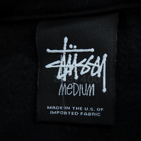実際に弊社で買取させて頂いた【未使用】STUSSY/ステューシー クルーネック プルオーバー Mの画像 2枚目