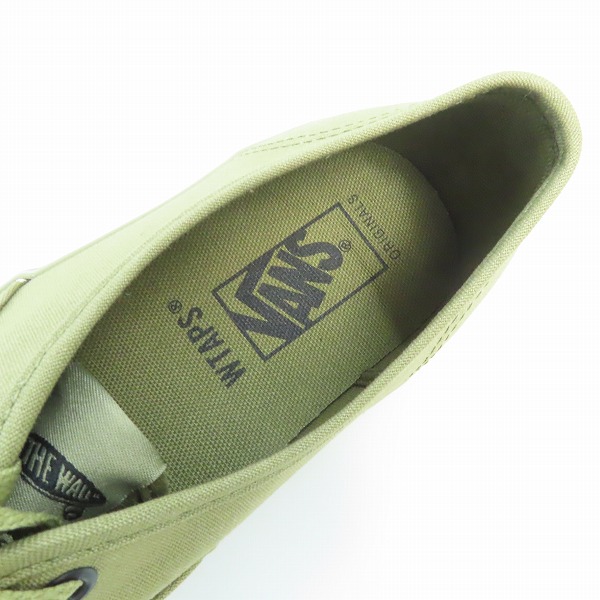 実際に弊社で買取させて頂いたWTAPS×VANS/ダブルタップス×バンズ OG AUTHENTIC LX/ 212BWVND-FWMO1S/27の画像 4枚目
