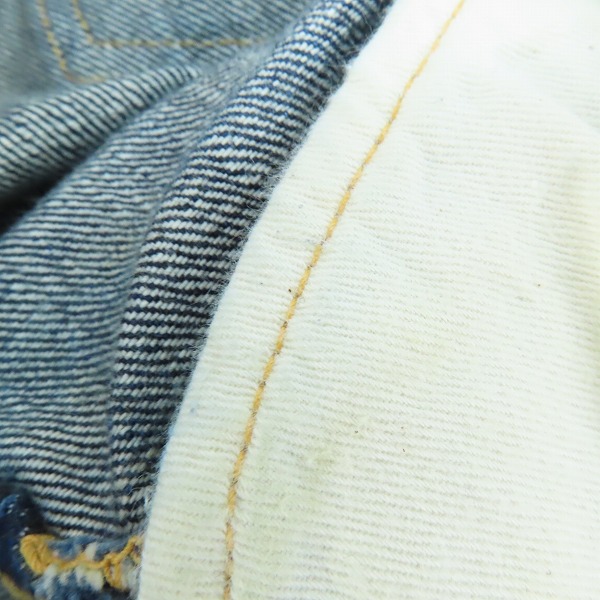 実際に弊社で買取させて頂いたTHE FLAT HEAD/フラットヘッド 10周年記念モデル デニムパンツ Lot.5100XX/W32L36の画像 6枚目