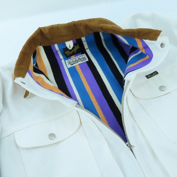 実際に弊社で買取させて頂いたWACKO MARIA×WRANGLER/ワコマリア×ラングラー DENIM TRUCKER JACKET/デニム トラッカージャケット WS9349/XLの画像 2枚目