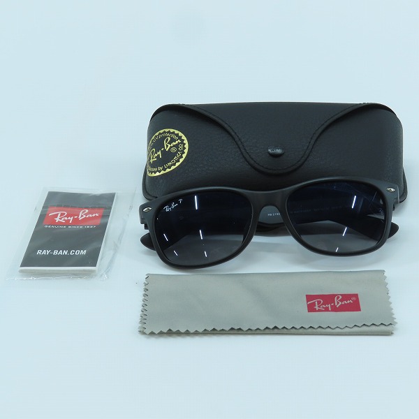 実際に弊社で買取させて頂いたRay-Ban/レイバン NEW WAYFARER/ニューウェイファーラー 偏光レンズ サングラス/アイウエア RB2132-F 601-S/78の画像 6枚目