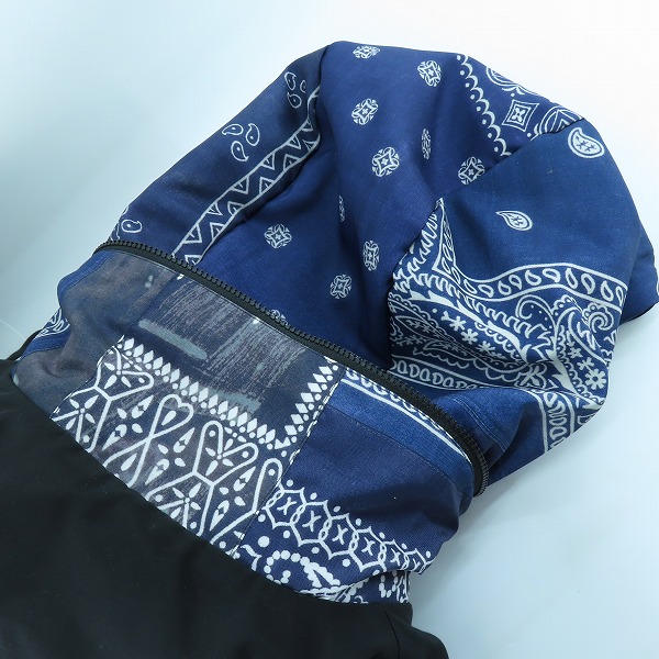 実際に弊社で買取させて頂いたNEIGHBORHOOD/ネイバーフッド 21AW BANDANA CHOPPED DOWN/E-JKT バンダナ ダウン ジャケット 212TSNH-JKM11/Lの画像 9枚目