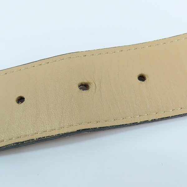 実際に弊社で買取させて頂いたWACKO MARIA/ワコマリア GUILTY PARTIES PYTHON LEATHER BELT/パイソンレザーベルト ピンク 34の画像 5枚目