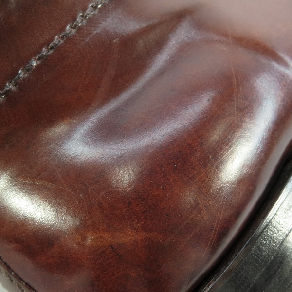 実際に弊社で買取させて頂いたALDEN/オールデン 6アイレット チャッカブーツ/レザー シューズ 8648/7.5の画像 8枚目