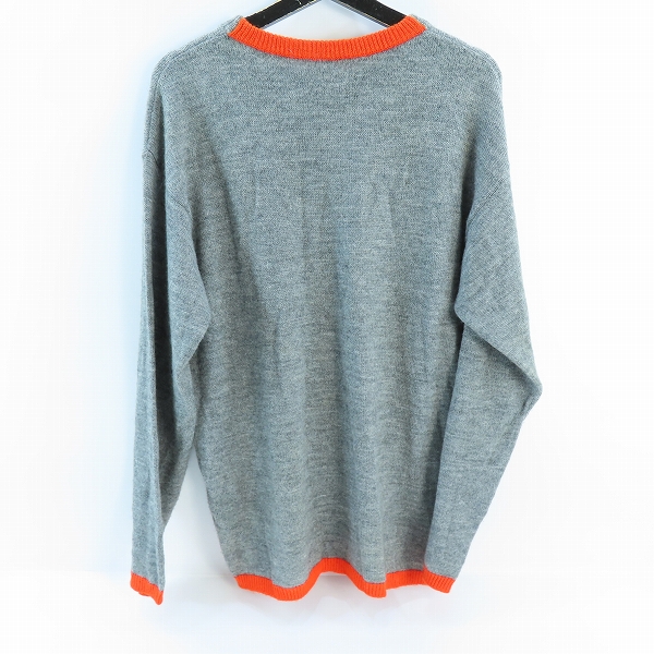 実際に弊社で買取させて頂いた【JPタグ】LOEWE/ロエベ ロゴ刺繍セーター/XL の画像 1枚目