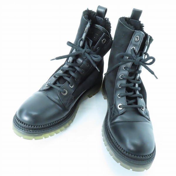 実際に弊社で買取させて頂いたJIMMY CHOO/ジミーチュウ レースアップブーツ 43