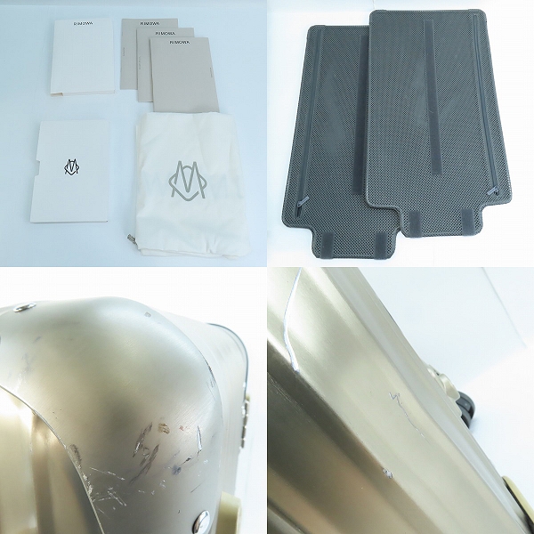 実際に弊社で買取させて頂いたRIMOWA/リモワ ORIGINAL Trunk/オリジナルトランク スーツケース 4輪 925.75.03.400の画像 9枚目