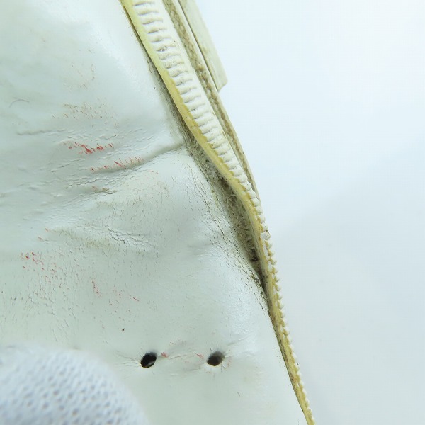 実際に弊社で買取させて頂いたCONVERSE/コンバース ONE STAR/ワンスター スニーカー ホワイト系/レッド 1C044/26.5の画像 6枚目