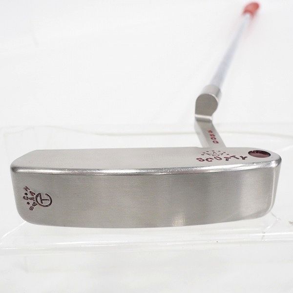 実際に弊社で買取させて頂いた【COA有り】Scotty Cameron/スコッティキャメロン サークルT ニューポートツアー SSS パター 33.25inch ヘッドカバー付の画像 5枚目