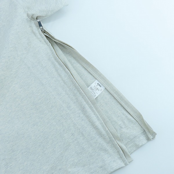 実際に弊社で買取させて頂いたA.P.C.×SACAI/アーペーセー×サカイ 21SS LOGO PRINT KIYO H/S TEE 24213-1-94291/Mの画像 4枚目