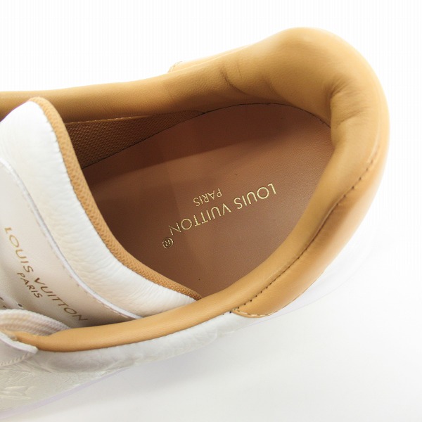 実際に弊社で買取させて頂いたLOUIS VUITTON/ルイヴィトン ビバリーヒルズ ライン ローカット スニーカー/シューズ 1A8V3L/6.5の画像 4枚目