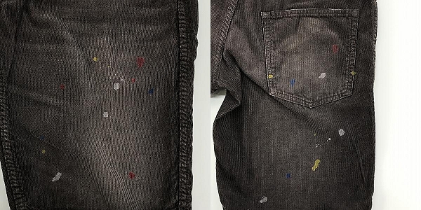 実際に弊社で買取させて頂いたVISVIM/ビスビム 17SS FLUXUS 03 CUT-OFFS SLUB (CORDS) コーデュロイ ハーフパンツ 0117105008014 2の画像 8枚目