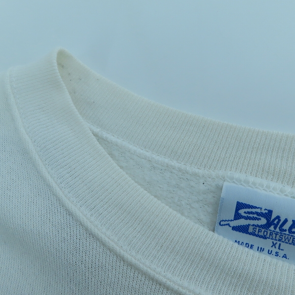 実際に弊社で買取させて頂いたSALEM/サレム ビンテージ 1992年 バルセロナ五輪 バスケット ドリームチーム プリント スウェットトレーナー/XLの画像 4枚目