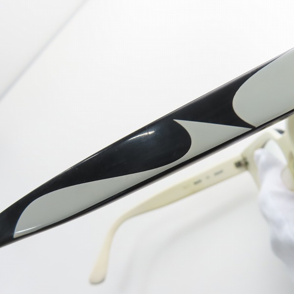 実際に弊社で買取させて頂いたEFFECTOR/エフェクター fuzz/ファズ ウェリントン型/メガネフレーム/アイウェア/度入りの画像 8枚目