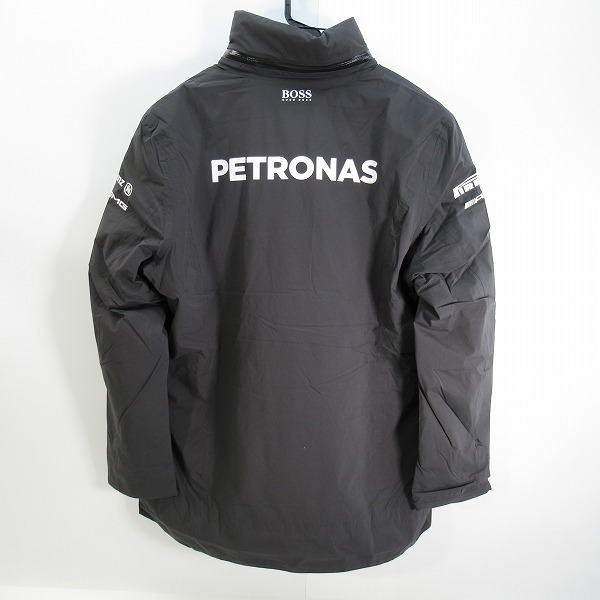 実際に弊社で買取させて頂いたHUGO BOSS×Mercedes-Benz/ヒューゴボス×メルセデスベンツ AMG PETRONAS ジャケット XLの画像 1枚目
