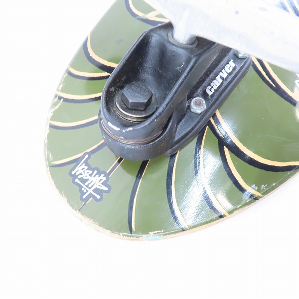 実際に弊社で買取させて頂いたCarver/カーバー Laird Hamilton TIKI サーフスケート/スケートボード コンプリートデッキ の画像 5枚目