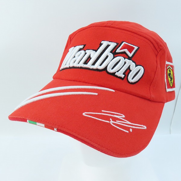 実際に弊社で買取させて頂いたPUMA/プーマ Ferrari/フェラーリ Malboro MUBADALA ABU DHABI  Formula1/F1 キャップ/帽子