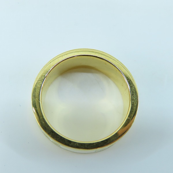 実際に弊社で買取させて頂いたMARC JACOBS/マークジェイコブス ロゴリング 16.5-17号の画像 5枚目