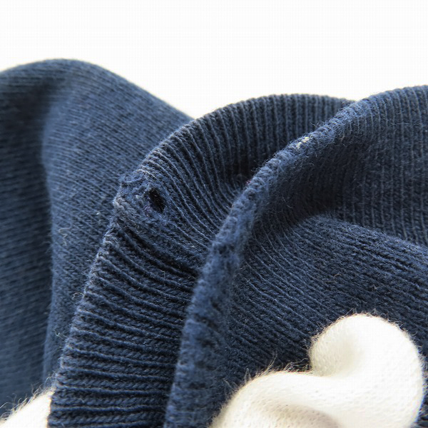 実際に弊社で買取させて頂いたChampion/チャンピオン REVERSE WEAVE スウェット/トレーナー ネイビー /Sの画像 6枚目