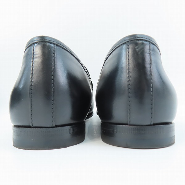 実際に弊社で買取させて頂いたGUCCI/グッチ ヨルダーン レザーホースビットローファー 404069 /38の画像 1枚目