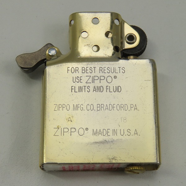 実際に弊社で買取させて頂いたZIPPO/ジッポー Levi’sリーバイス 1941レプリカ /2018年製の画像 5枚目