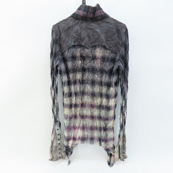 実際に弊社で買取させて頂いたL.G.B./ルグランブルー チェックシャツ SHIRT-G/TIPI/M 3の画像 1枚目