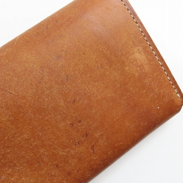 実際に弊社で買取させて頂いたPORTER/ポーター HOF/ホフ レザー 二つ折り ロングウォレット/長財布の画像 6枚目