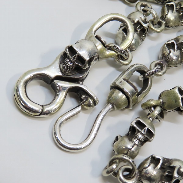実際に弊社で買取させて頂いたSTANLEY GUESS/スタンリーゲス スカルウォレットチェーン